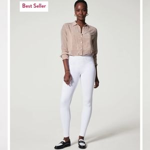 Spanx white skinny jeggings szM
